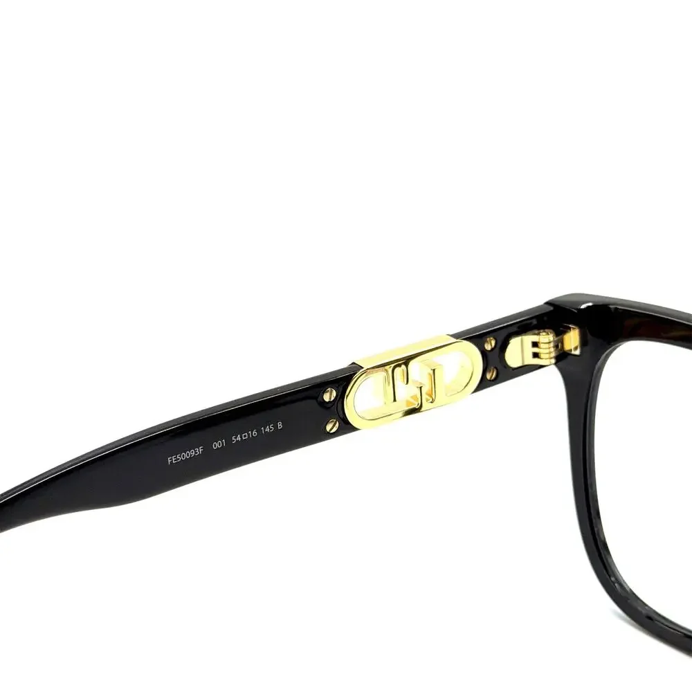 New, FENDI Eyeglasses FE50093F 001 Authentic
